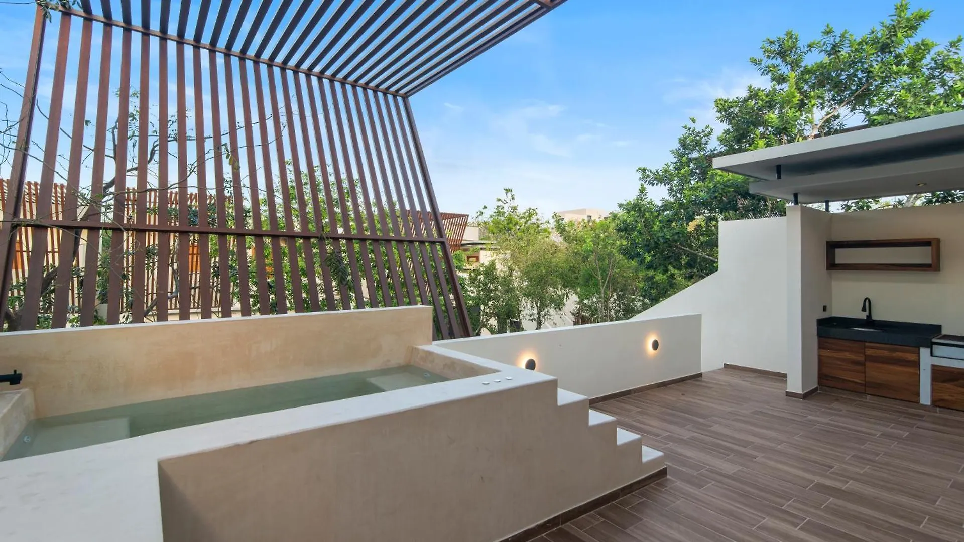 La Veleta Getaway At Asana Leaf House Sleeps 12 Villa Tulum