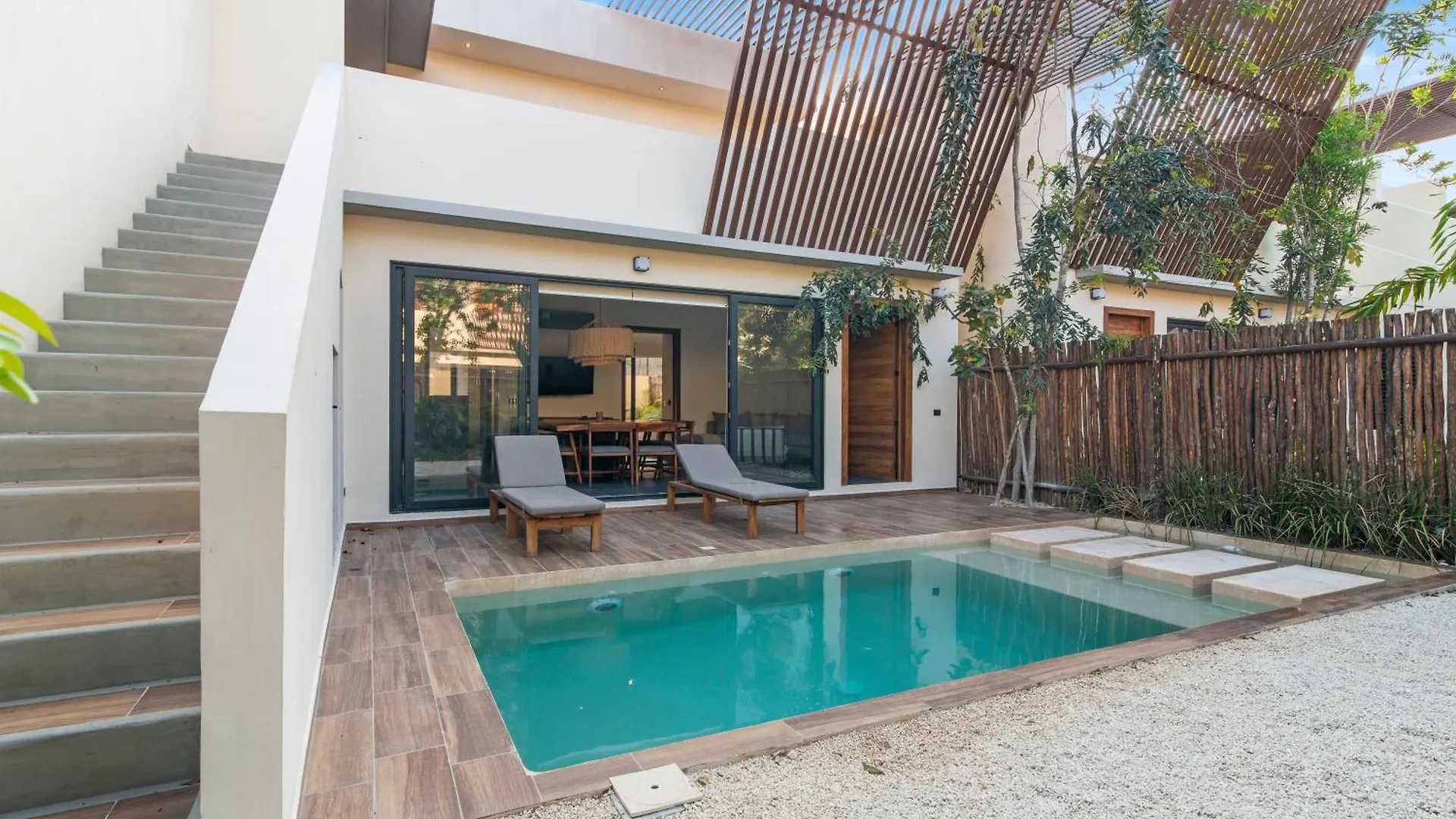 La Veleta Getaway At Asana Leaf House Sleeps 12 Villa Tulum Holiday home